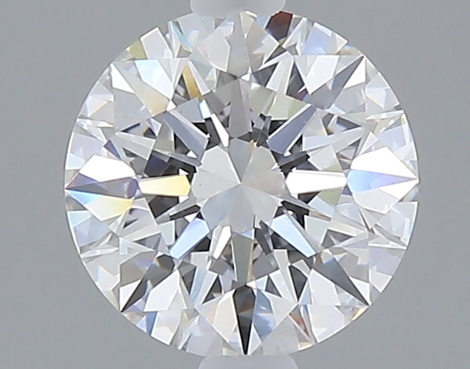 1.59 carat round lab grown diamond D color VVS2 clarity