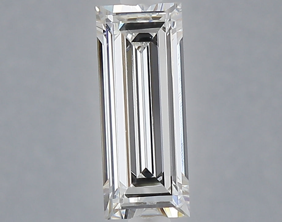 1.01 carat baguette lab grown diamond E color VVS2 clarity