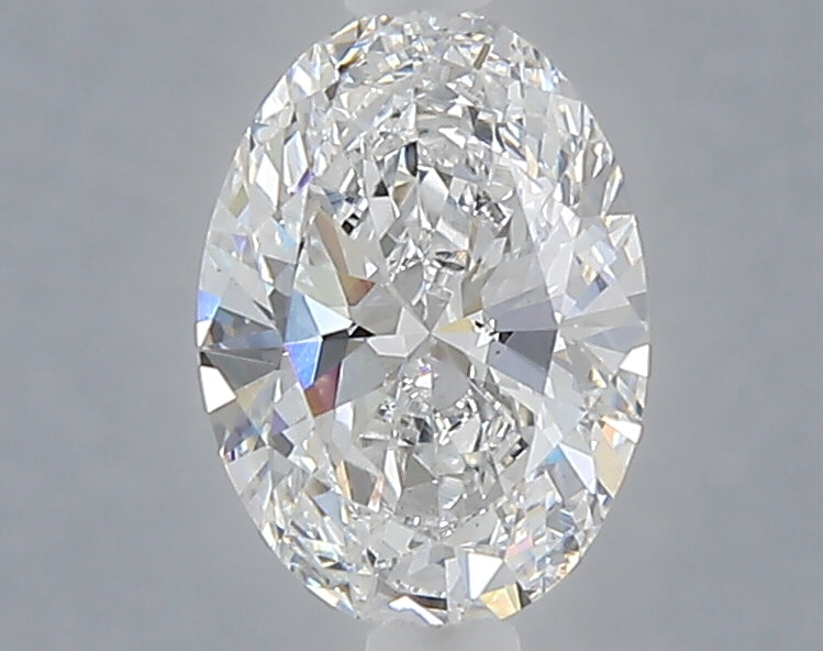 1.10 carat oval lab grown diamond D color VS1 clarity