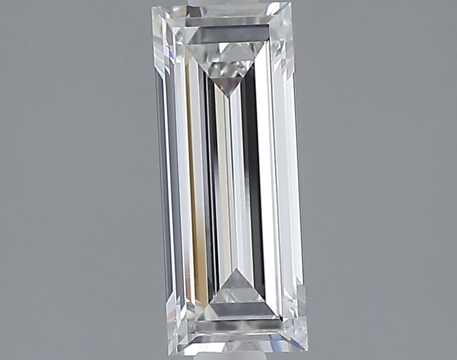 1.01 carat baguette lab grown diamond F color VVS2 clarity