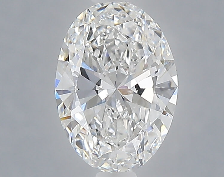 1.10 carat oval lab grown diamond D color VVS2 clarity