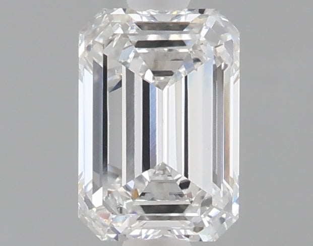 1.07 carat emerald lab grown diamond E color VS2 clarity