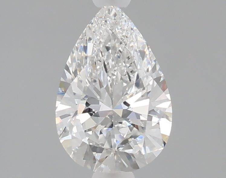 1.06 carat pear lab grown diamond E color VVS2 clarity