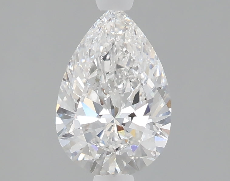 1.03 carat pear lab grown diamond D color VVS2 clarity