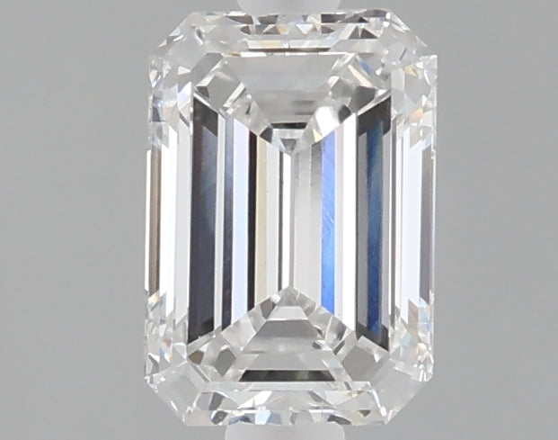 1.06 carat emerald lab grown diamond E color VS1 clarity