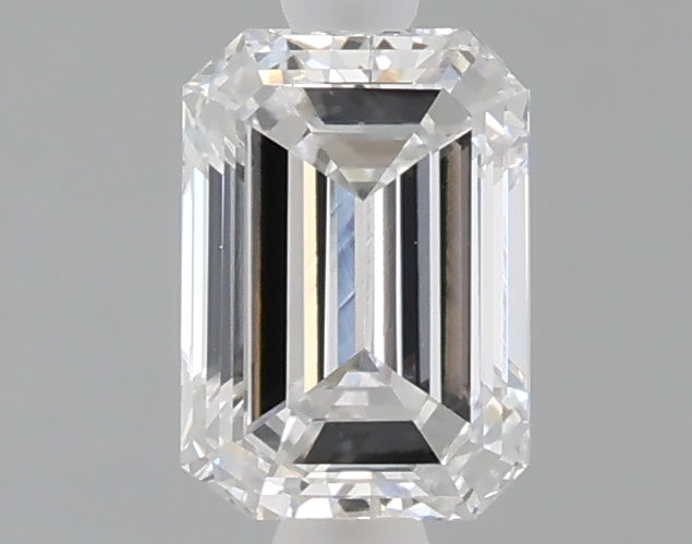 1.06 carat emerald lab grown diamond D color VS1 clarity
