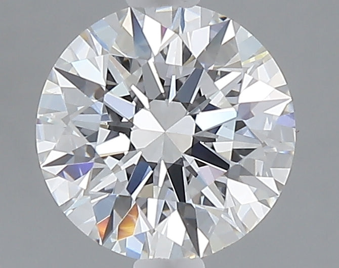 1.55 carat round lab grown diamond E color VVS2 clarity