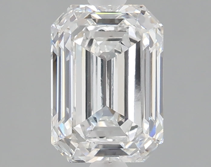 1.60 carat emerald lab grown diamond E color VVS2 clarity