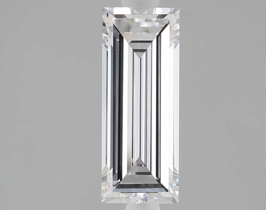 1.04 carat baguette lab grown diamond F color VVS2 clarity