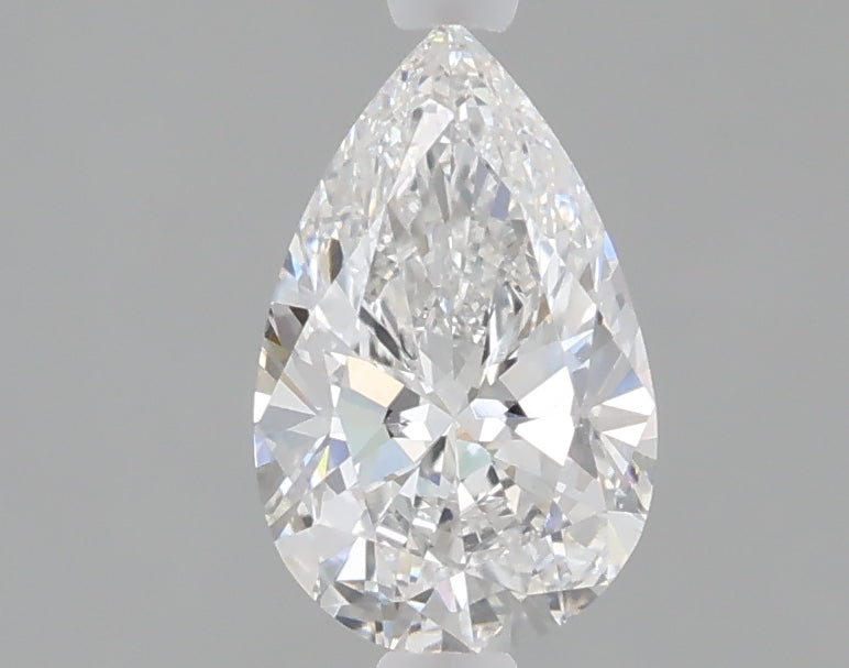 1.00 carat pear lab grown diamond D color VVS2 clarity