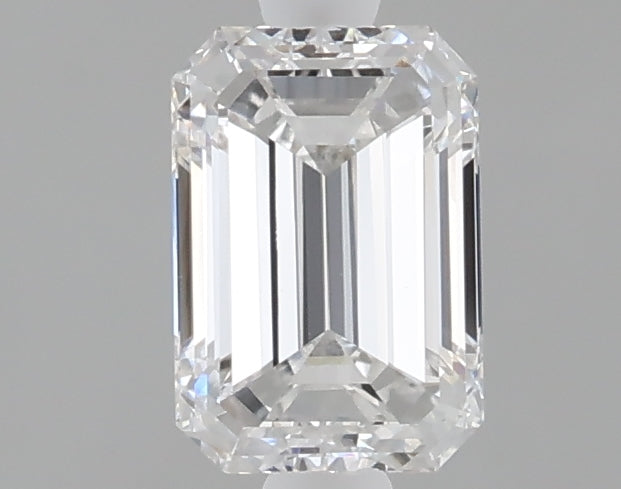 1.01 carat emerald lab grown diamond E color VVS2 clarity