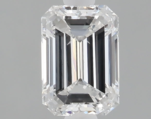 1.05 carat emerald lab grown diamond D color VS1 clarity