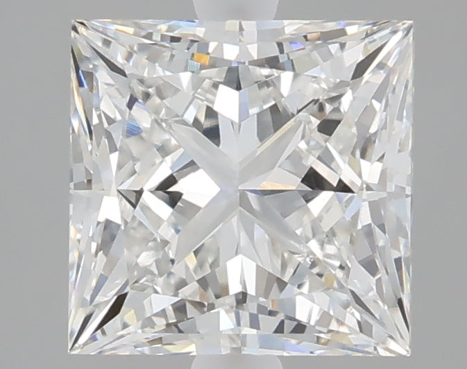 2.54 carat princess lab grown diamond F color VS1 clarity