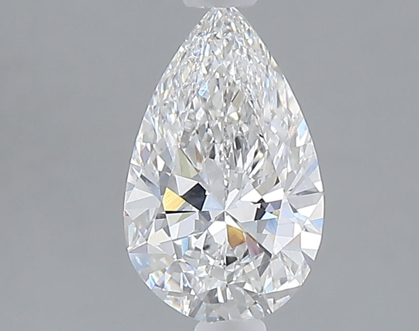1.05 carat pear lab grown diamond E color VVS2 clarity