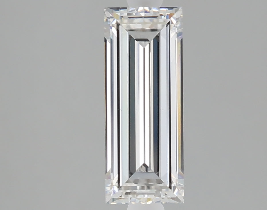 1.05 carat baguette lab grown diamond E color VS1 clarity