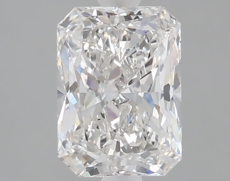 1.58 carat radiant lab grown diamond F color VS2 clarity