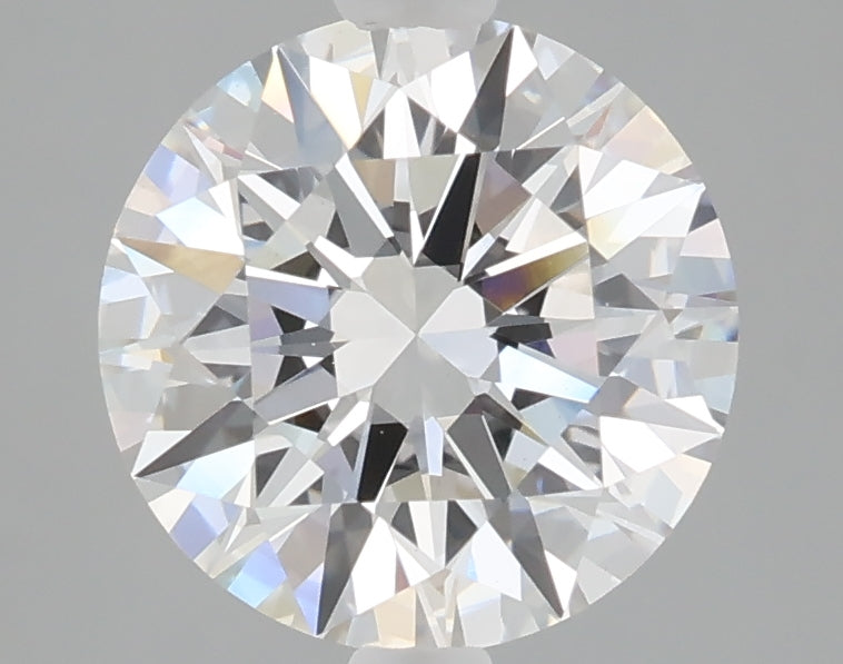 2.50 carat round lab grown diamond E color VVS2 clarity