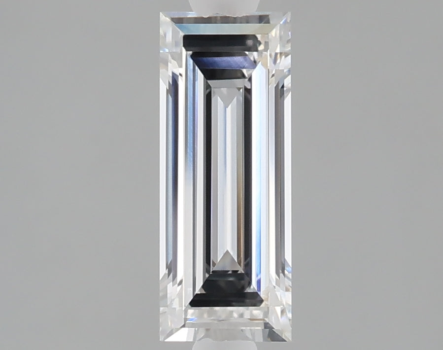 1.01 carat baguette lab grown diamond E color VVS2 clarity