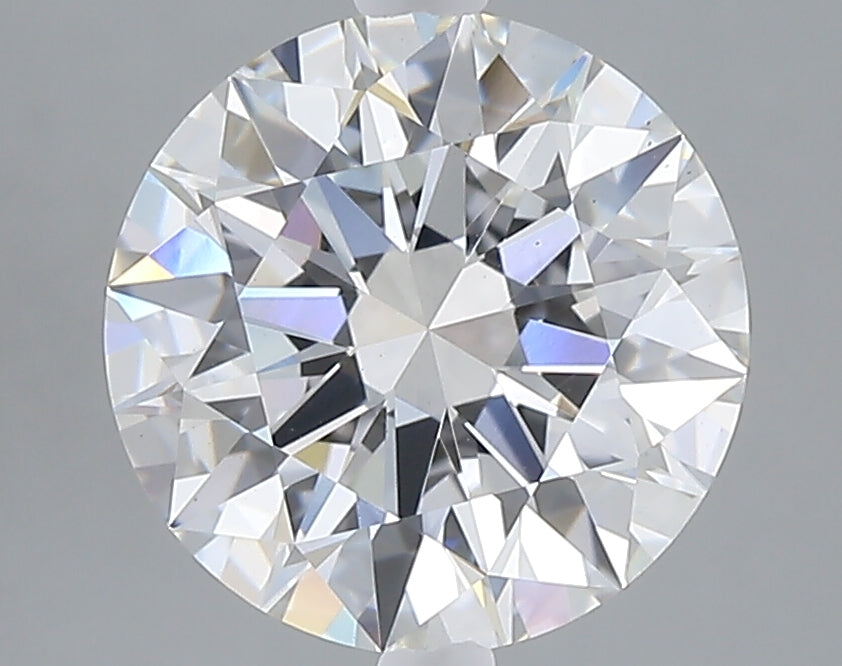3.04 carat round lab grown diamond E color VS1 clarity