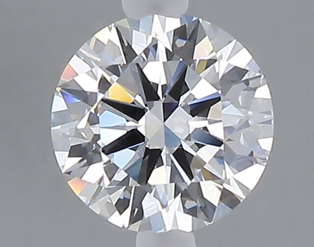 1.07 carat round lab grown diamond D color VVS2 clarity