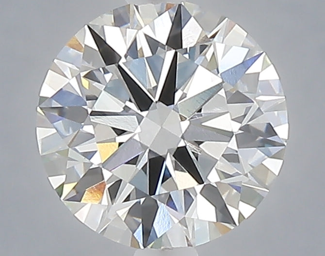 1.56 carat round lab grown diamond F color VVS2 clarity
