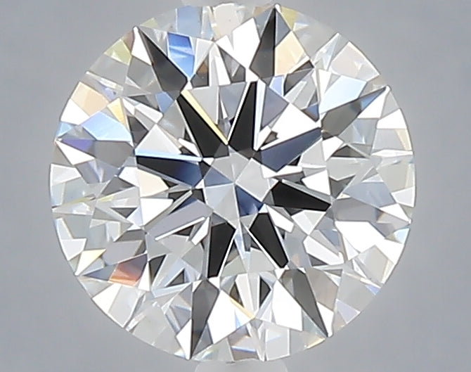 1.57 carat round lab grown diamond E color VVS2 clarity