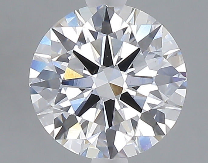 1.55 carat round lab grown diamond D color VS1 clarity