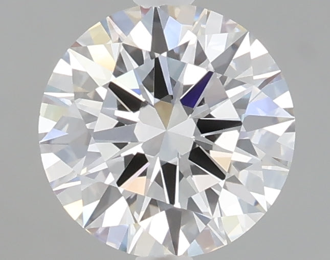 1.56 carat round lab grown diamond E color VVS2 clarity