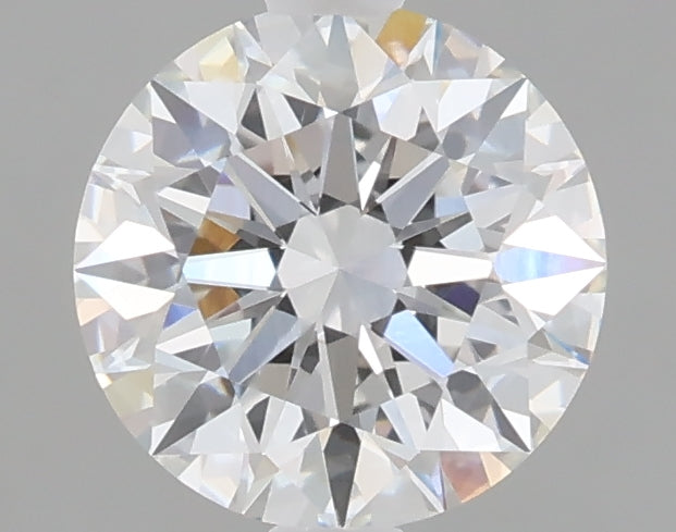 1.55 carat round lab grown diamond E color VVS2 clarity