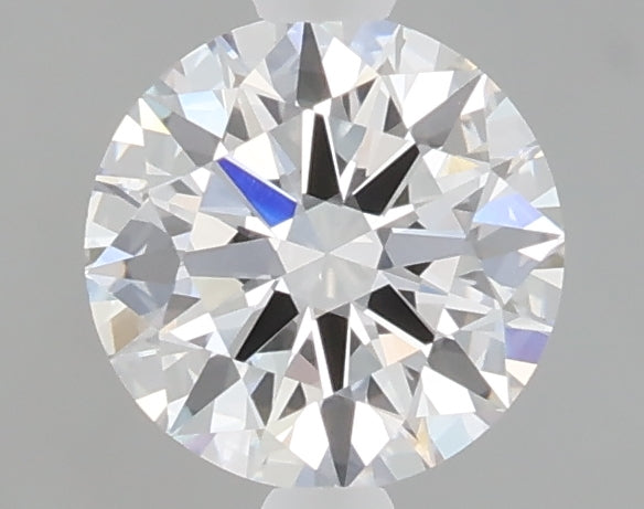 1.05 carat round lab grown diamond D color VVS2 clarity