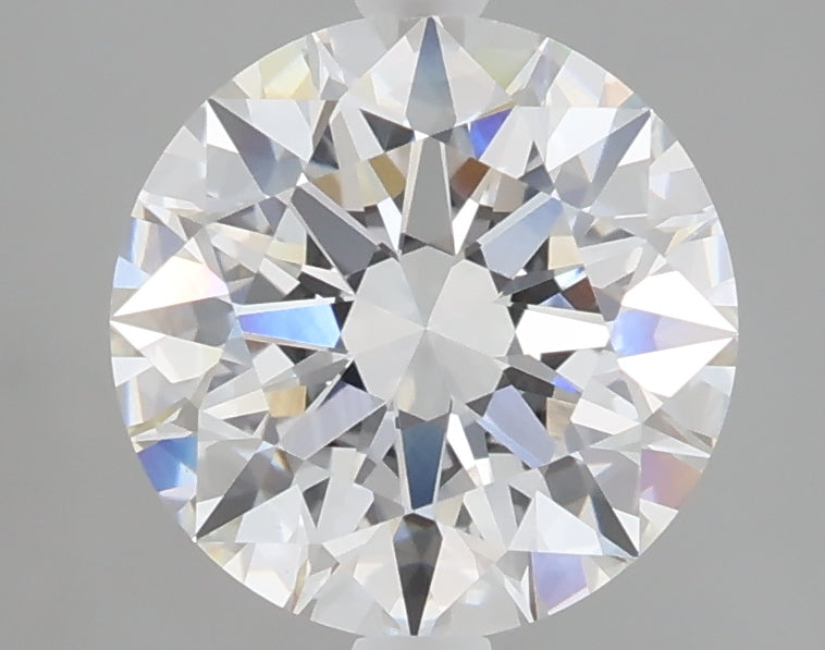 2.50 carat round lab grown diamond E color VVS2 clarity