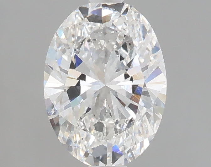 1.09 carat oval lab grown diamond E color VS1 clarity