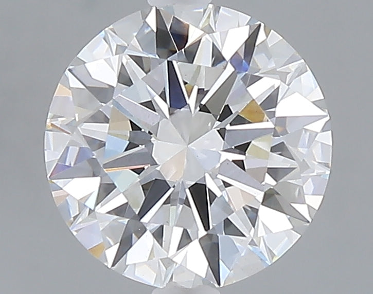 2.03 carat round lab grown diamond E color VS1 clarity