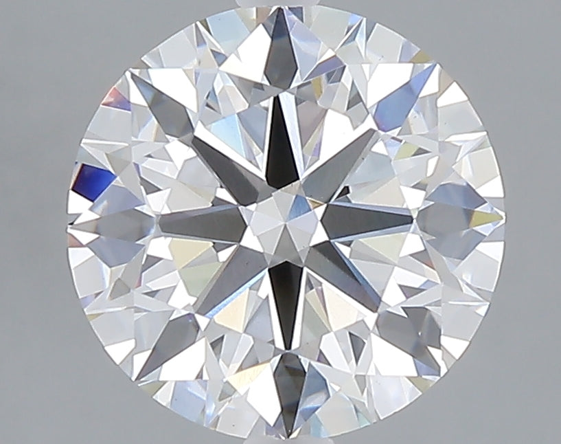 3.00 carat round lab grown diamond E color VS1 clarity