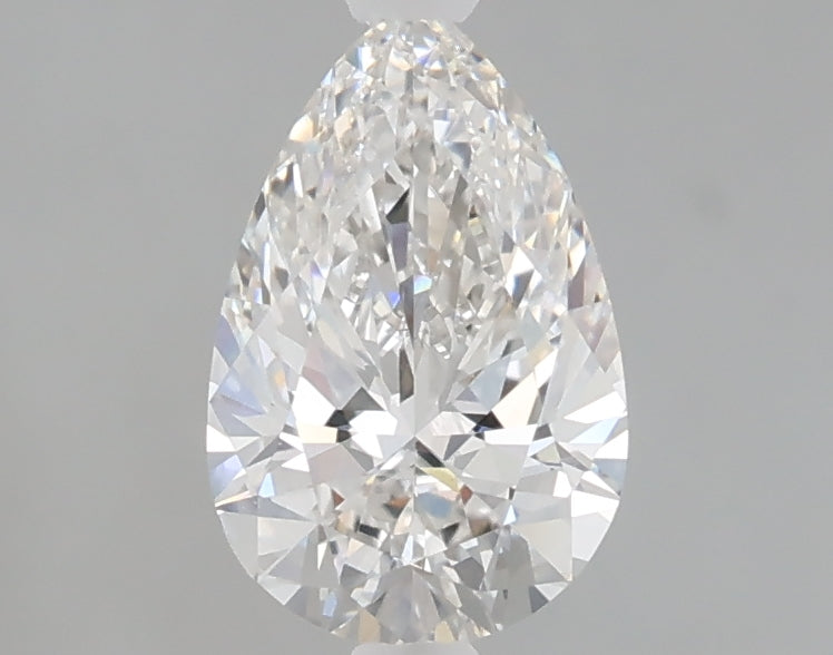 1.03 carat pear lab grown diamond F color VVS2 clarity
