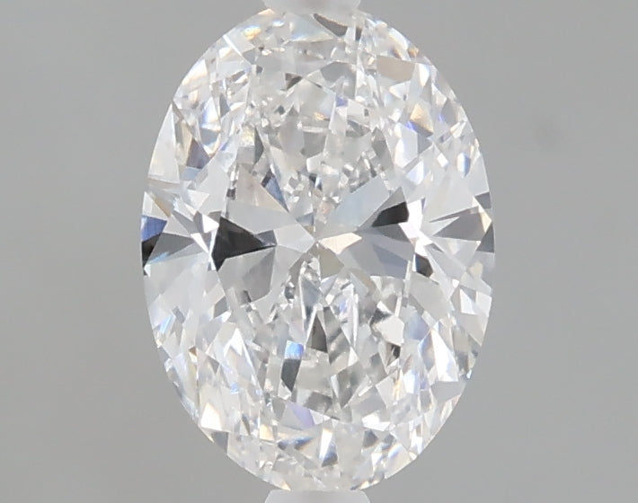 1.09 carat oval lab grown diamond E color VVS2 clarity
