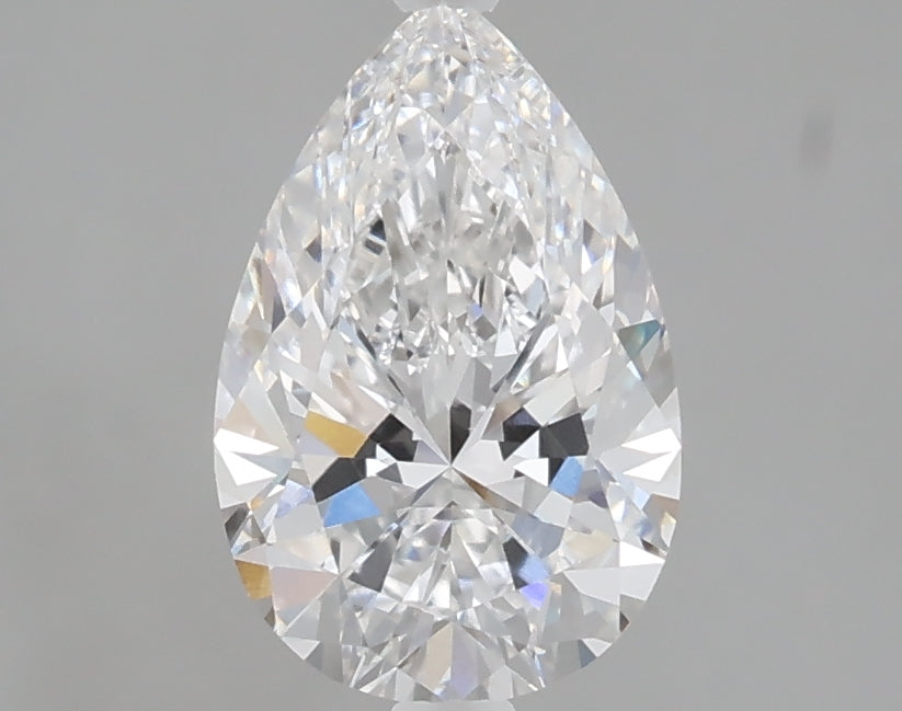 1.52 carat pear lab grown diamond E color VS1 clarity
