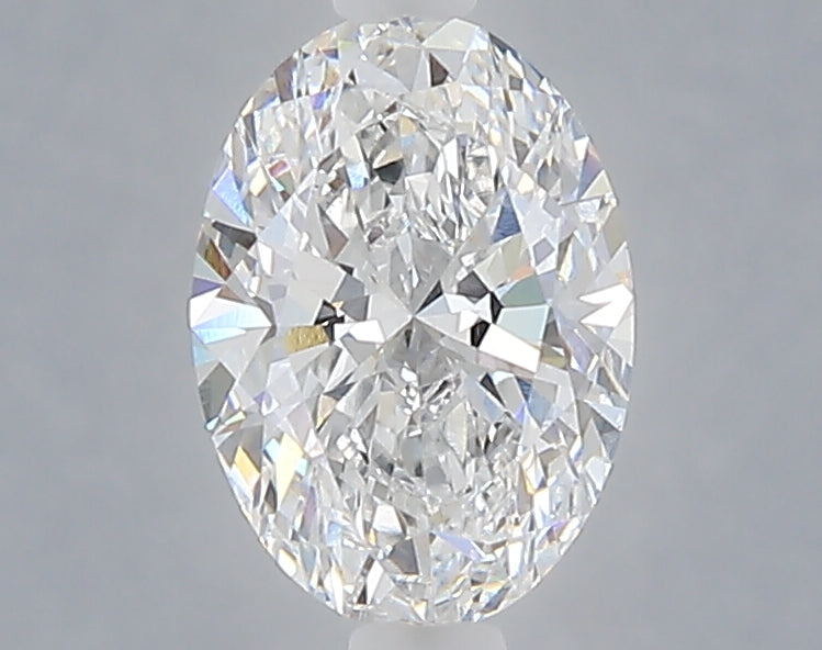 1.09 carat oval lab grown diamond D color VVS2 clarity
