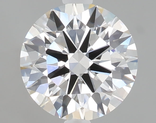 1.56 carat round lab grown diamond D color VVS2 clarity