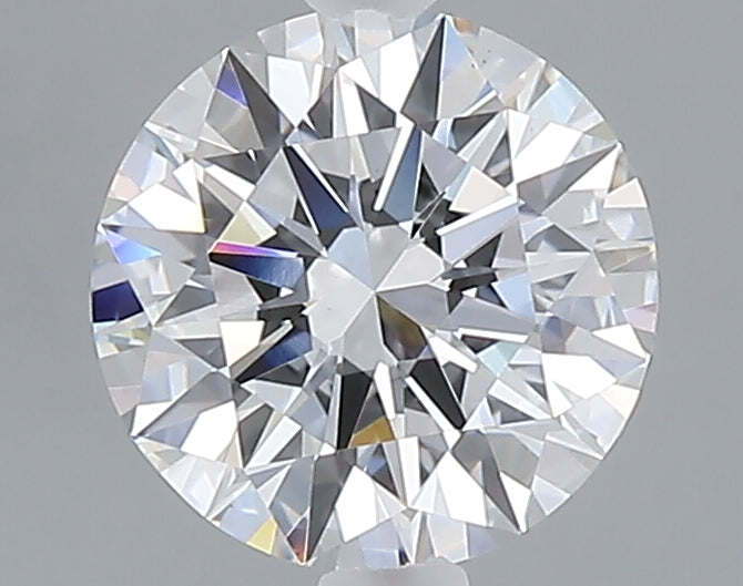 1.54 carat round lab grown diamond E color VVS2 clarity
