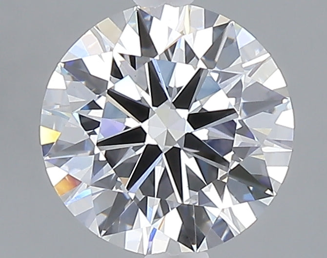 1.53 carat round lab grown diamond E color VS1 clarity