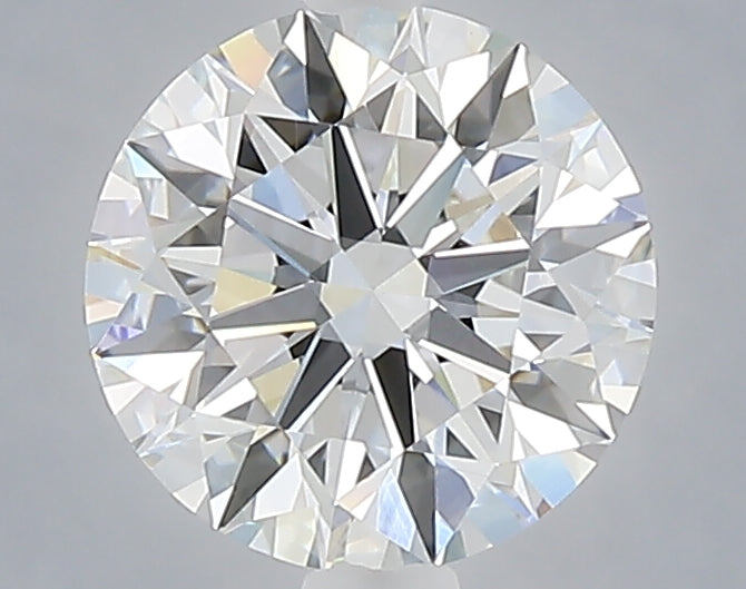 1.57 carat round lab grown diamond E color VVS2 clarity