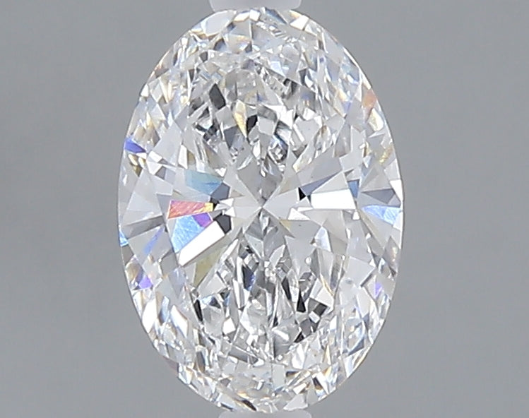 1.09 carat oval lab grown diamond E color VS1 clarity