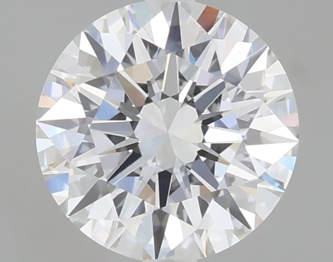 2.02 carat round lab grown diamond E color VVS2 clarity