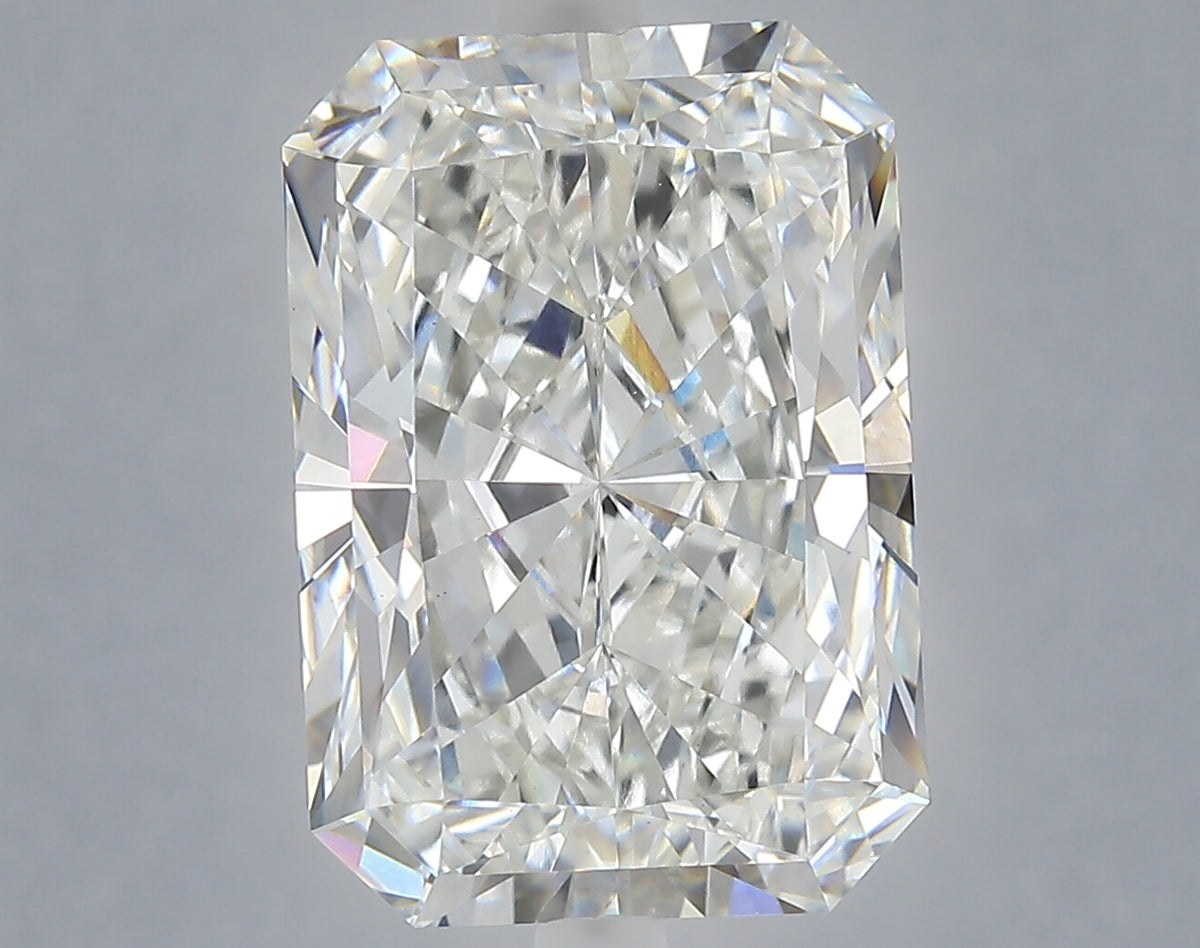 7.49 carat radiant lab grown diamond G color VS1 clarity