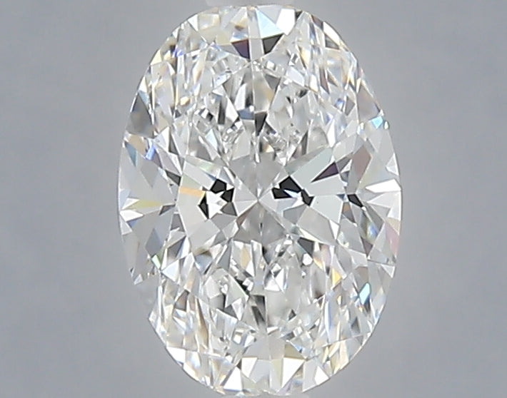 1.10 carat oval lab grown diamond D color VVS2 clarity