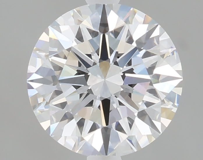 2.01 carat round lab grown diamond E color VVS2 clarity