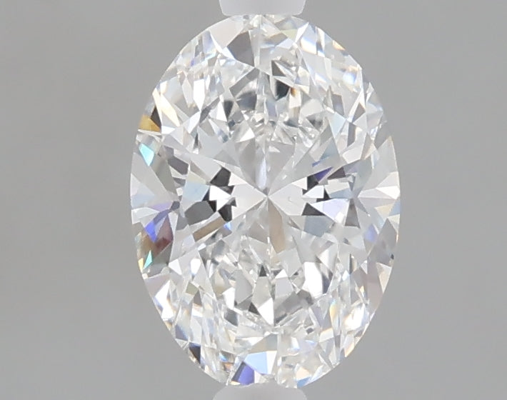 1.05 carat oval lab grown diamond E color VS1 clarity