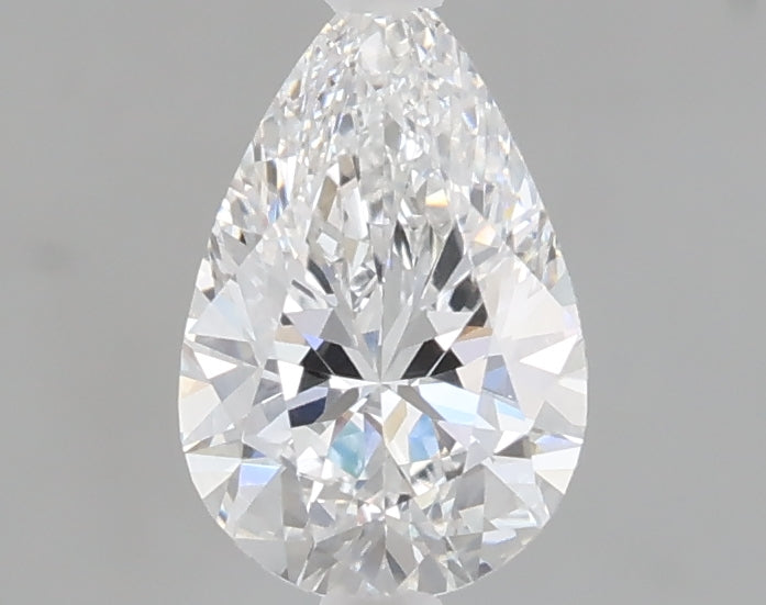 1.02 carat pear lab grown diamond D color VVS2 clarity