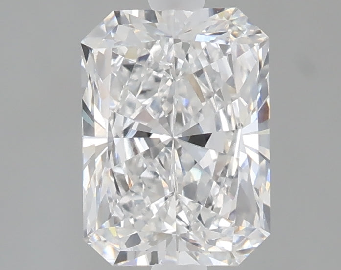 1.53 carat radiant lab grown diamond D color VVS2 clarity